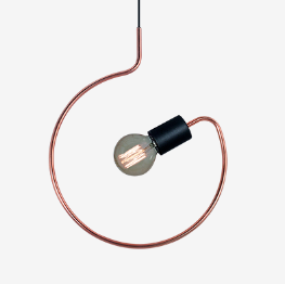 COLGANTE CIRCULO 1L NEGRO
